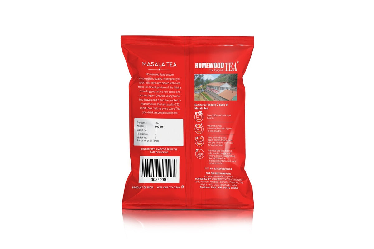 Homewood Masala Tea from Ooty - 500g