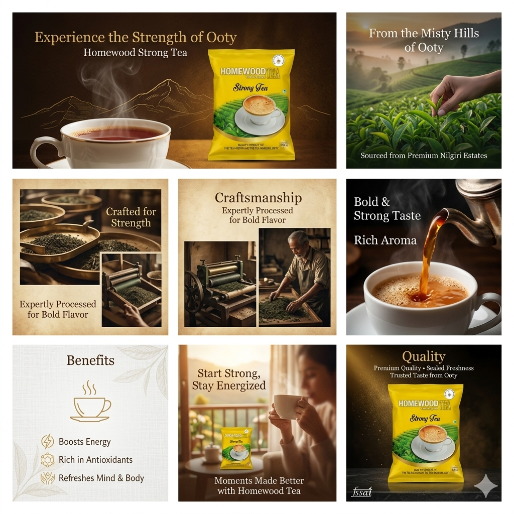 Homewood Strong Tea from Ooty 500g