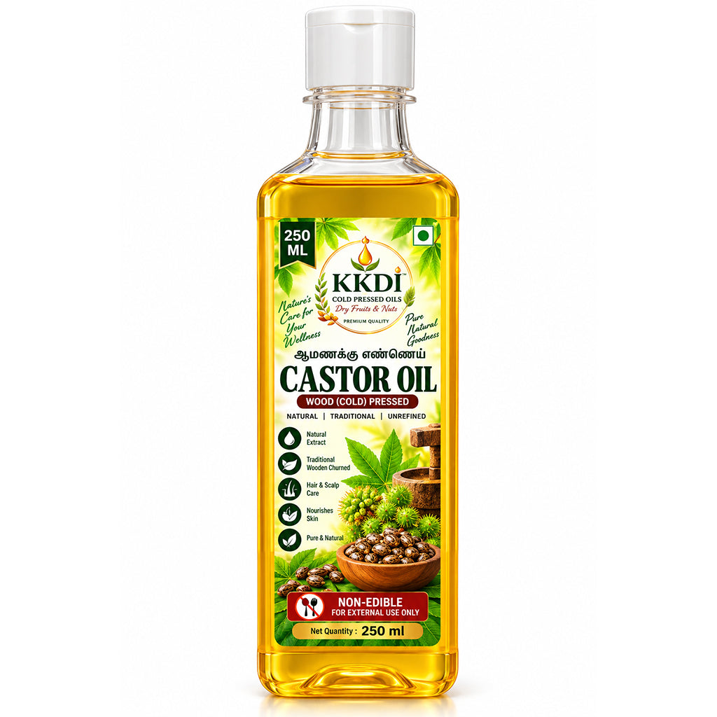 Castor Oil -  ஆமணக்கு எண்ணெய் - अरंडी का तेल