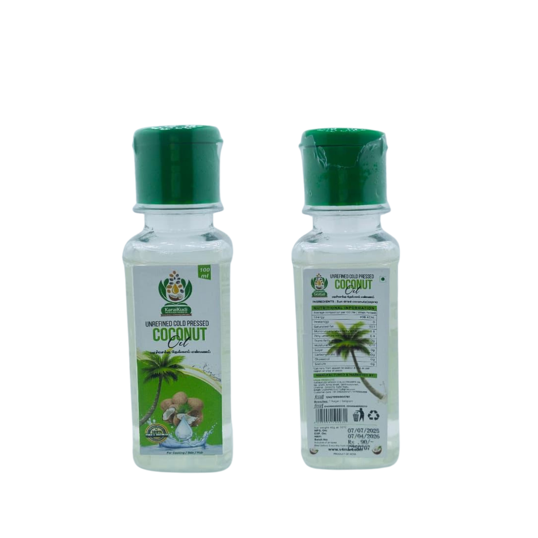 Trial pack 100ml of 3 oils