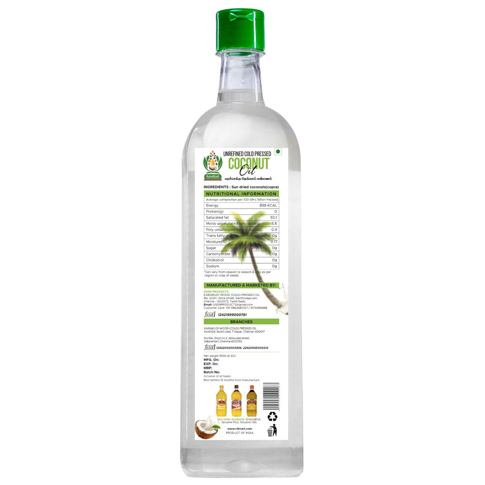 Coconut Oil  – தேங்காய் எண்ணெய் – Narel Tel