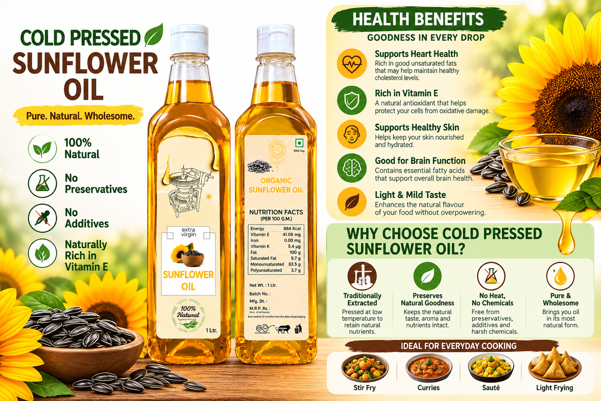 Sunflower Oil (சூரியகாந்தி எண்ணெய்)