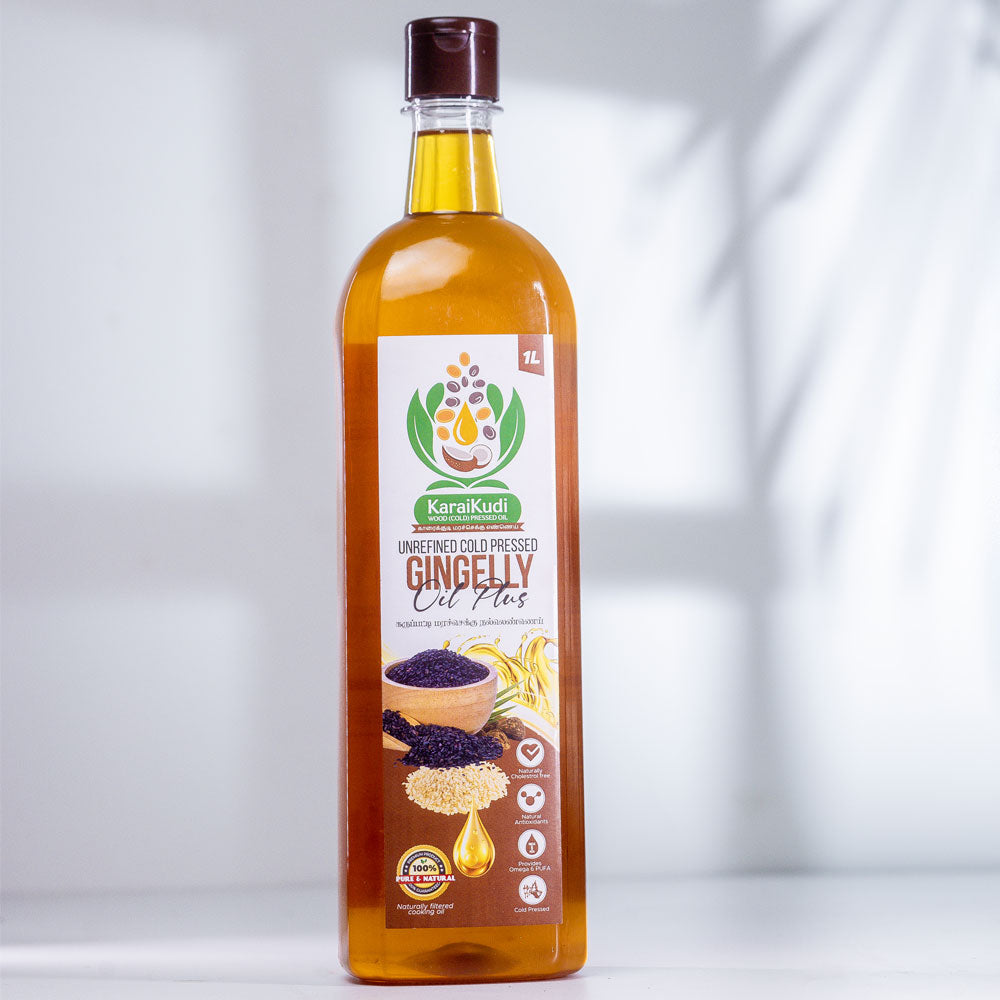 Sesame Plus Oil – கருப்பட்டி நல்லெண்ணெய் - Palm Jaggery