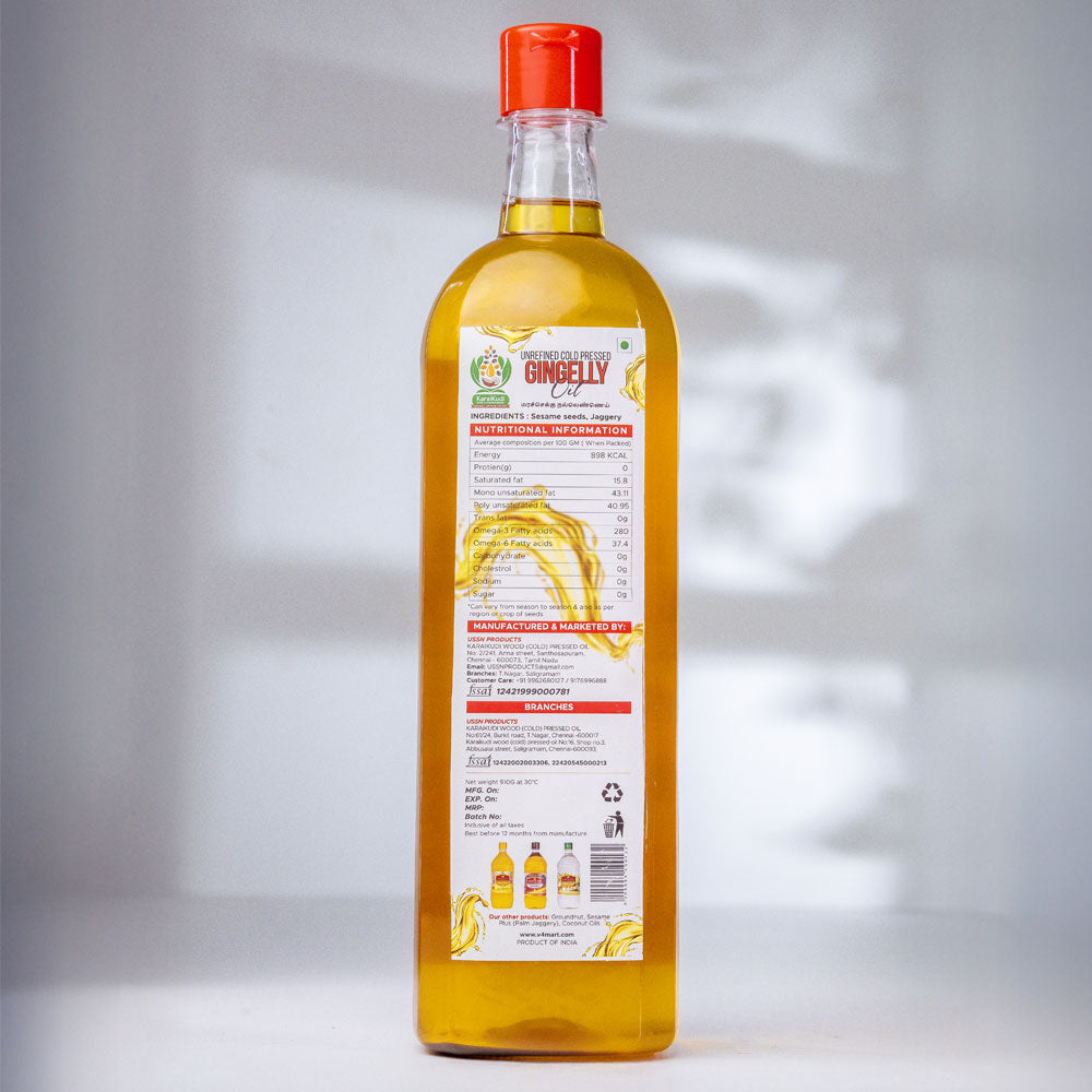 Sesame / Gingelly Oil (நல்லெண்ணெய்) – Til Ka Tel