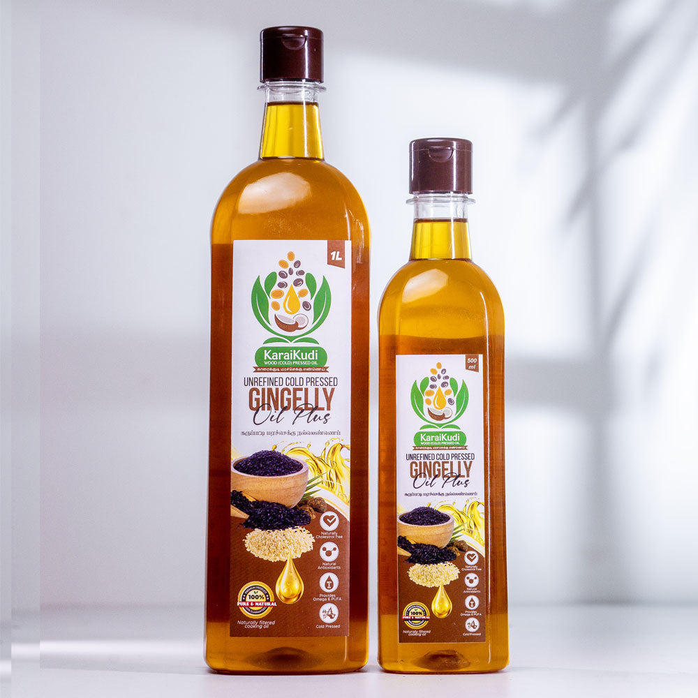 Sesame Plus Oil – கருப்பட்டி நல்லெண்ணெய் - Palm Jaggery