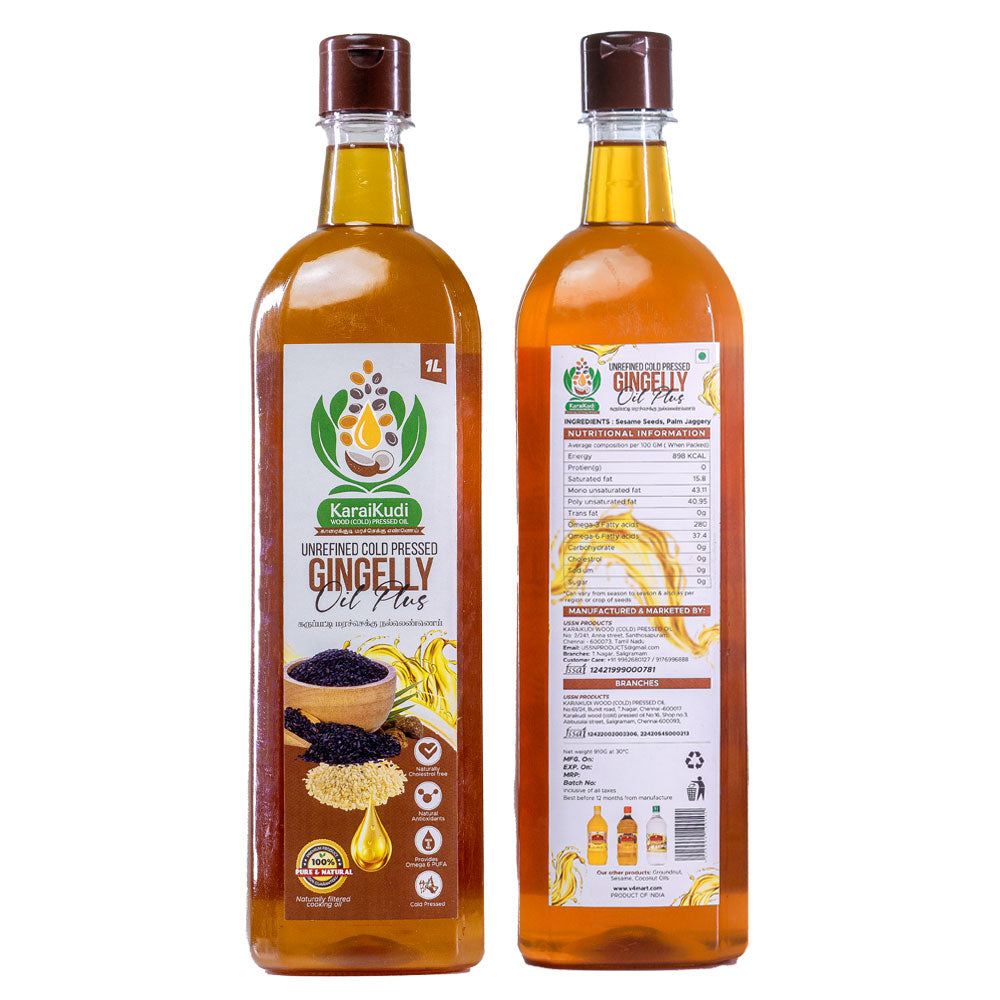 Sesame Plus Oil – கருப்பட்டி நல்லெண்ணெய் - Palm Jaggery