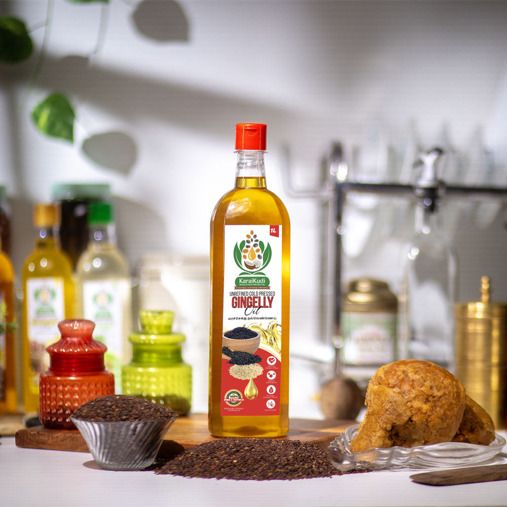 Sesame / Gingelly Oil (நல்லெண்ணெய்) – Til Ka Tel