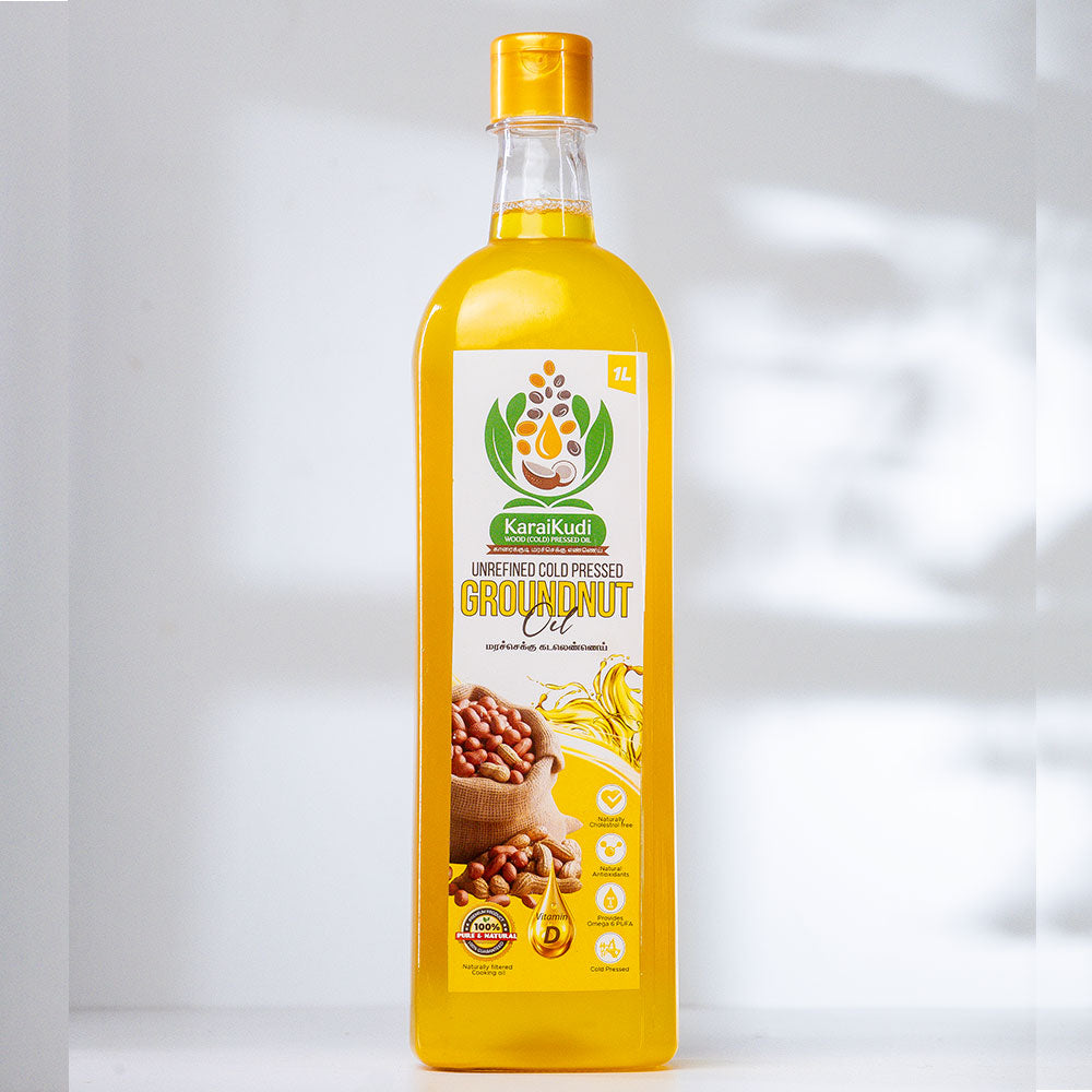 Groundnut Oil – (கடலெண்ணெய்) – Peanuts Oil
