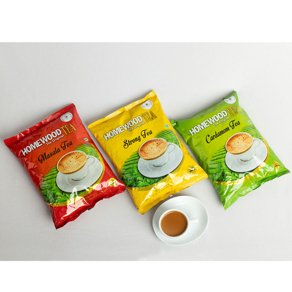 Homewood Tea from Ooty (Strong / Cardamom / Masala) 500g