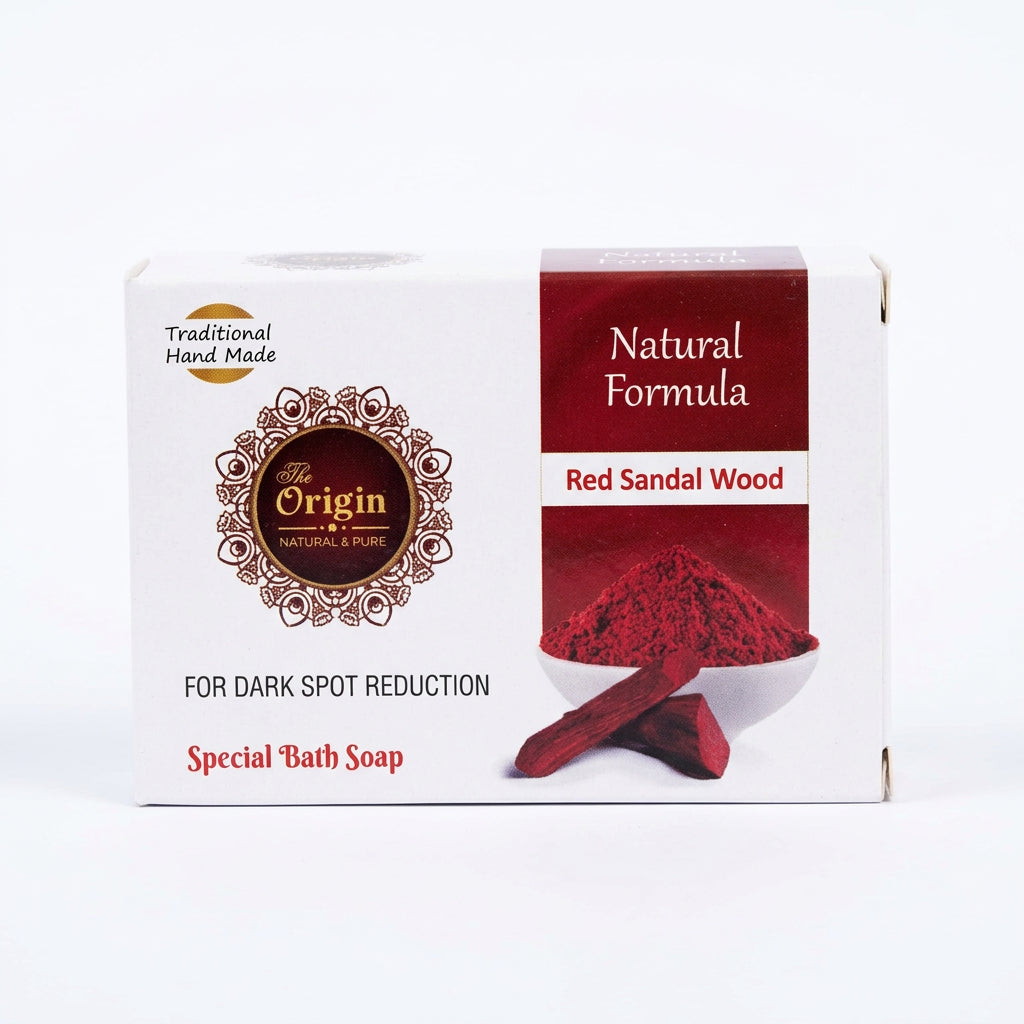 Red Sandal Wood Soap 75g